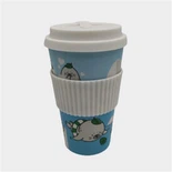 美しい非毒性の竹繊維カップ