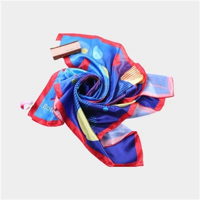 スタイリッシュな男性と女性のニット ハンカチ