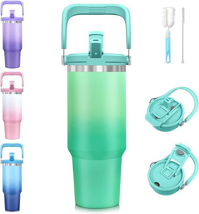 40oz Keep Cold Handle Car Mug